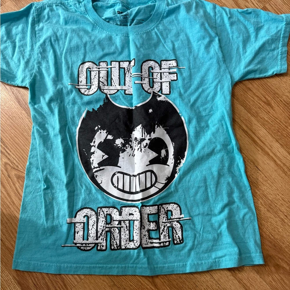Kids Blue Graphic T-Shirt